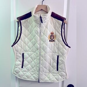 Ralph Lauren Polo Vest Ivory